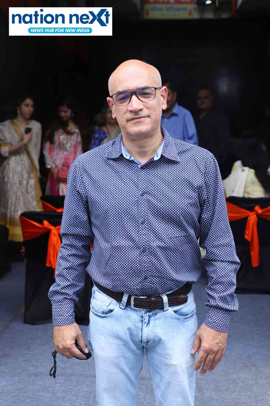 Dr Gopal Arora during the inauguration of Advance Diagnostics Pathlab for COVID RT-PCR at Indora Square in Nagpur